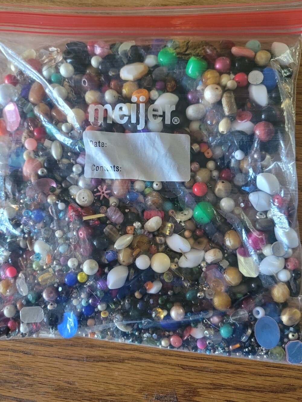 Large Lot Multi-Color Loose Beads - Craft